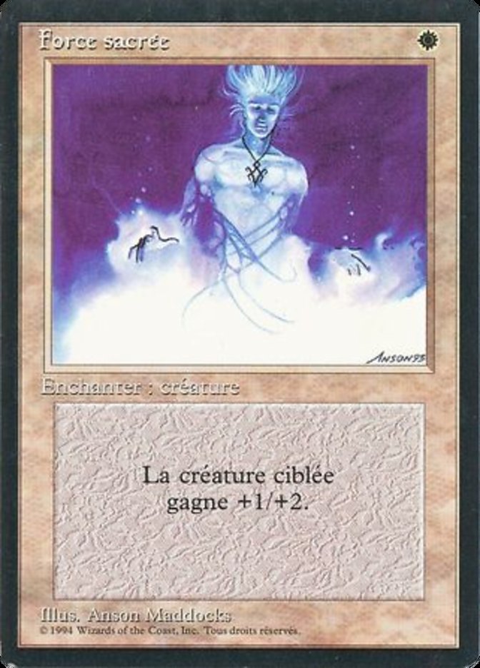 Holy Strength [Foreign Black Border] | L.A. Mood Comics and Games