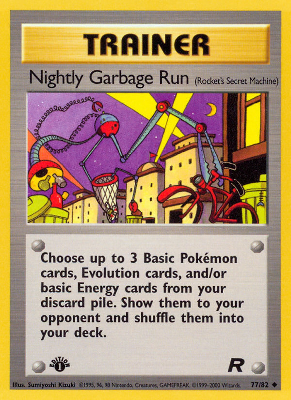 Nightly Garbage Run (77/82) [Team Rocket 1st Edition] | L.A. Mood Comics and Games