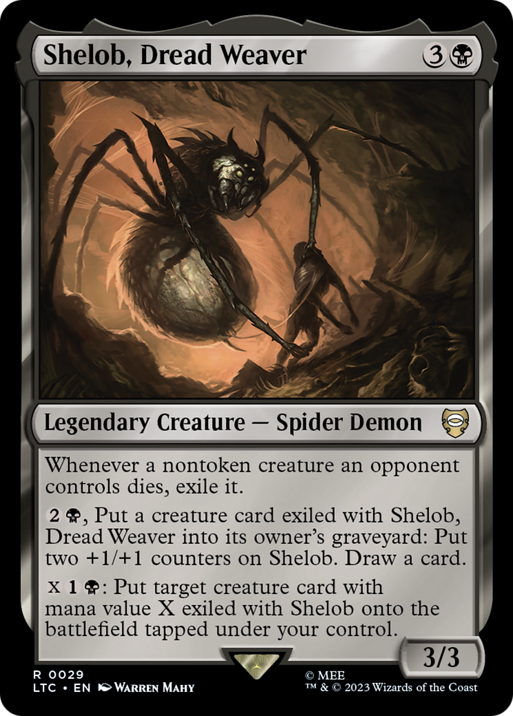 Shelob, Dread Weaver [The Lord of the Rings: Tales of Middle-Earth Commander] | L.A. Mood Comics and Games