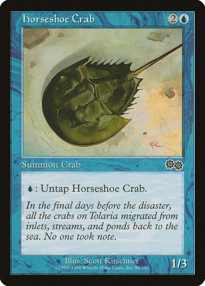 Horseshoe Crab [Urza's Saga] | L.A. Mood Comics and Games