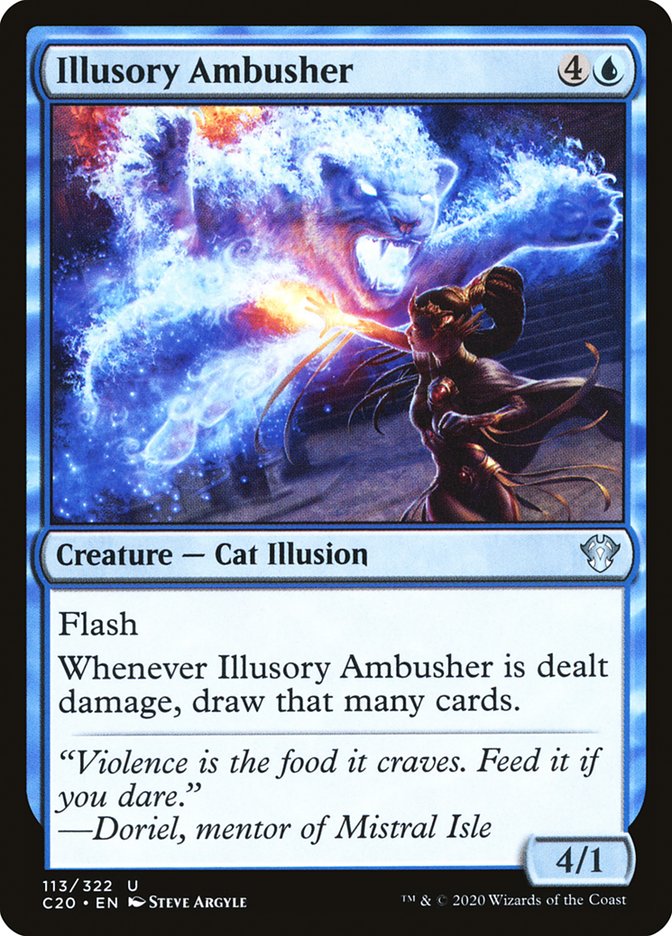 Illusory Ambusher [Commander 2020] | L.A. Mood Comics and Games