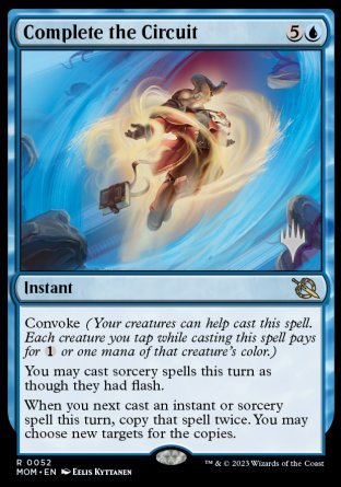 Complete the Circuit (Promo Pack) [March of the Machine Promos] | L.A. Mood Comics and Games