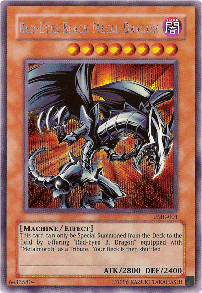 Red-Eyes Black Metal Dragon (Forbidden Memories) [FMR-001] Prismatic Secret Rare | L.A. Mood Comics and Games