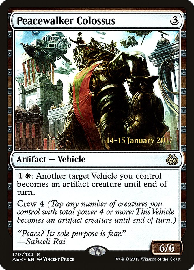 Peacewalker Colossus [Aether Revolt Prerelease Promos] | L.A. Mood Comics and Games