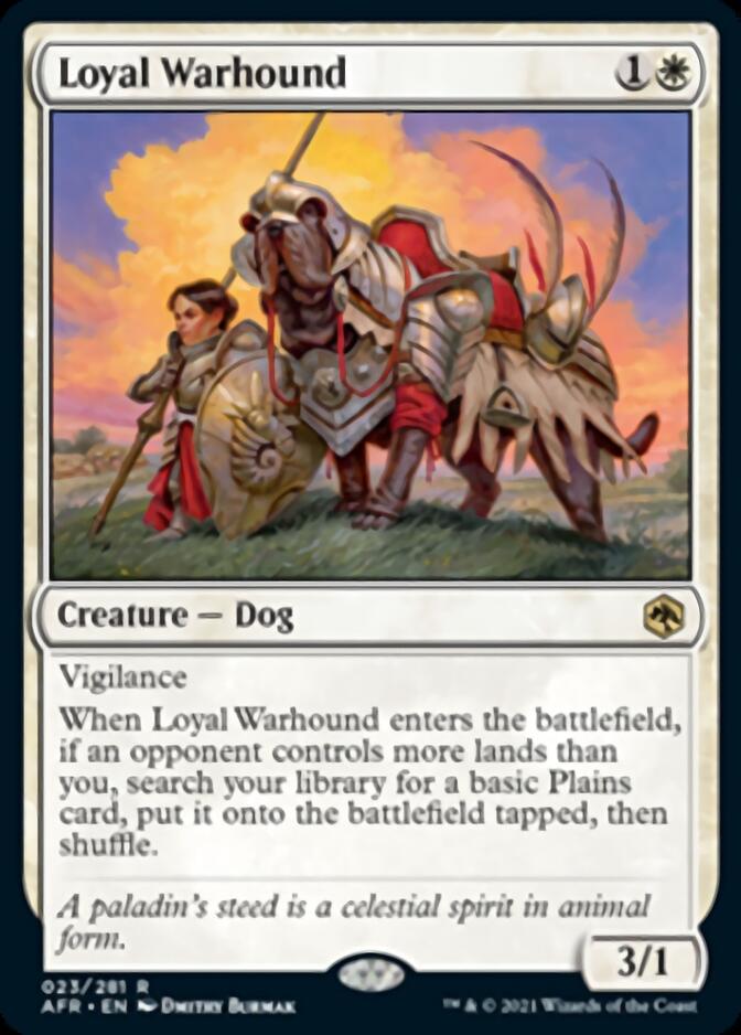 Loyal Warhound [Dungeons & Dragons: Adventures in the Forgotten Realms] | L.A. Mood Comics and Games