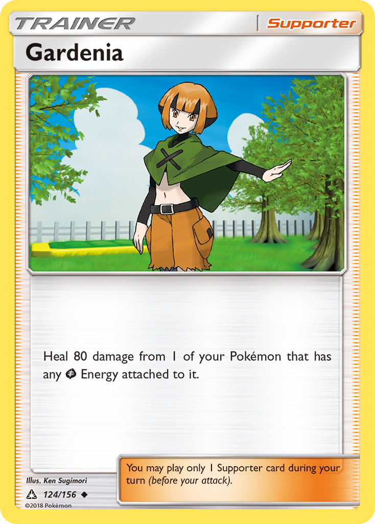 Gardenia (124/156) [Sun & Moon: Ultra Prism] | L.A. Mood Comics and Games