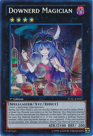Downerd Magician [LVAL-EN057] Secret Rare | L.A. Mood Comics and Games