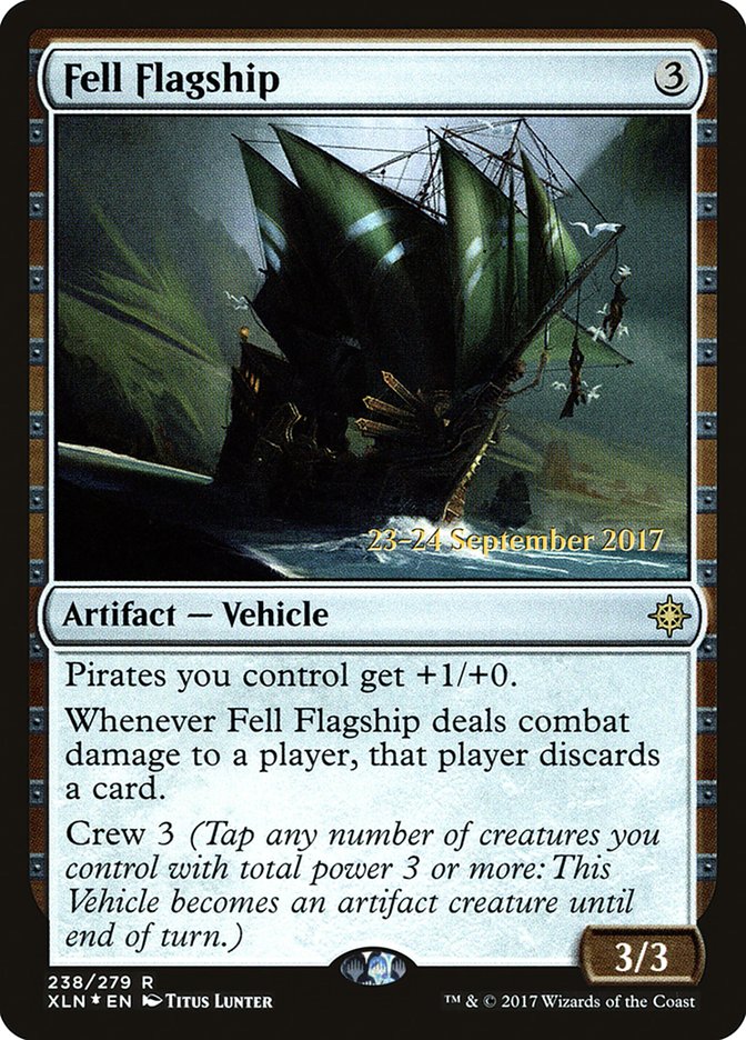 Fell Flagship [Ixalan Prerelease Promos] | L.A. Mood Comics and Games