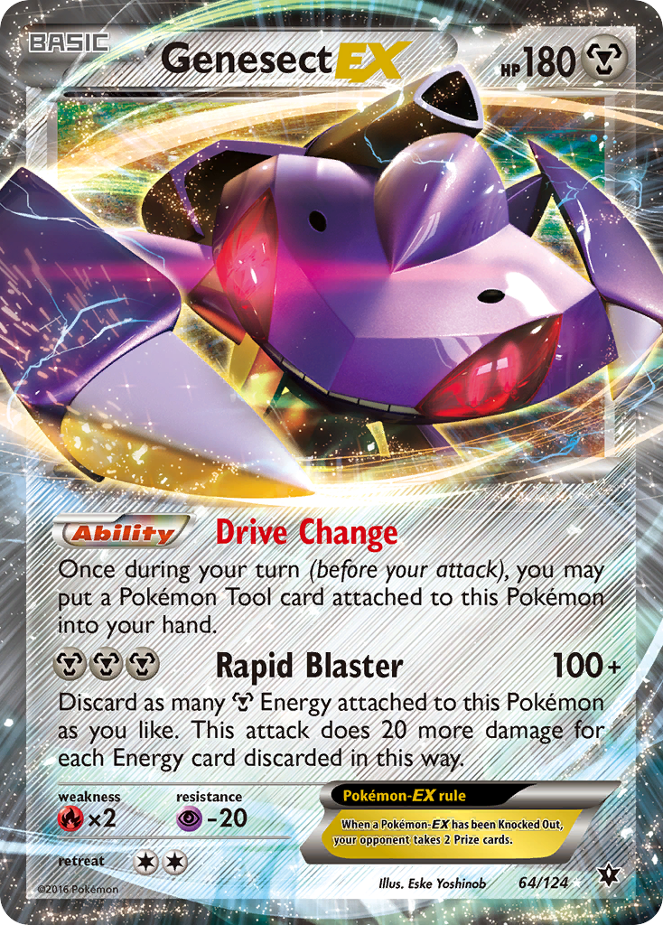 Genesect EX (64/124) [XY: Fates Collide] | L.A. Mood Comics and Games