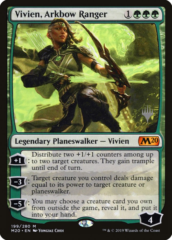 Vivien, Arkbow Ranger (Promo Pack) [Core Set 2020 Promos] | L.A. Mood Comics and Games