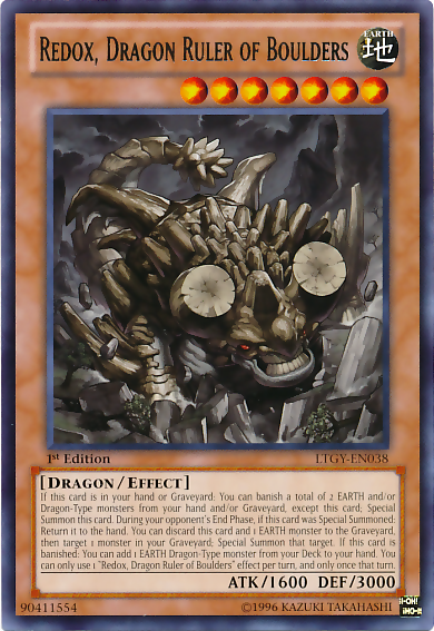 Redox, Dragon Ruler of Boulders [LTGY-EN038] Rare | L.A. Mood Comics and Games