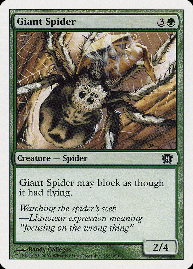 Giant Spider [Eighth Edition] | L.A. Mood Comics and Games