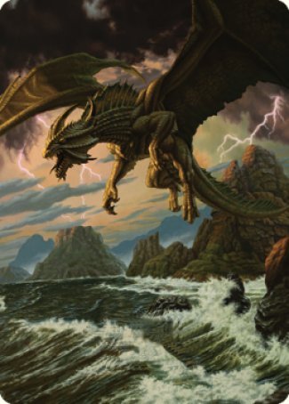 Ancient Bronze Dragon Art Card (03) [Commander Legends: Battle for Baldur's Gate Art Series] | L.A. Mood Comics and Games