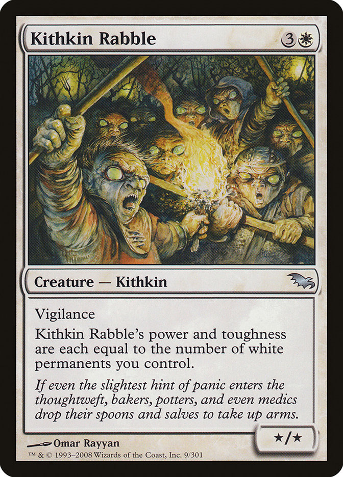 Kithkin Rabble [Shadowmoor] | L.A. Mood Comics and Games
