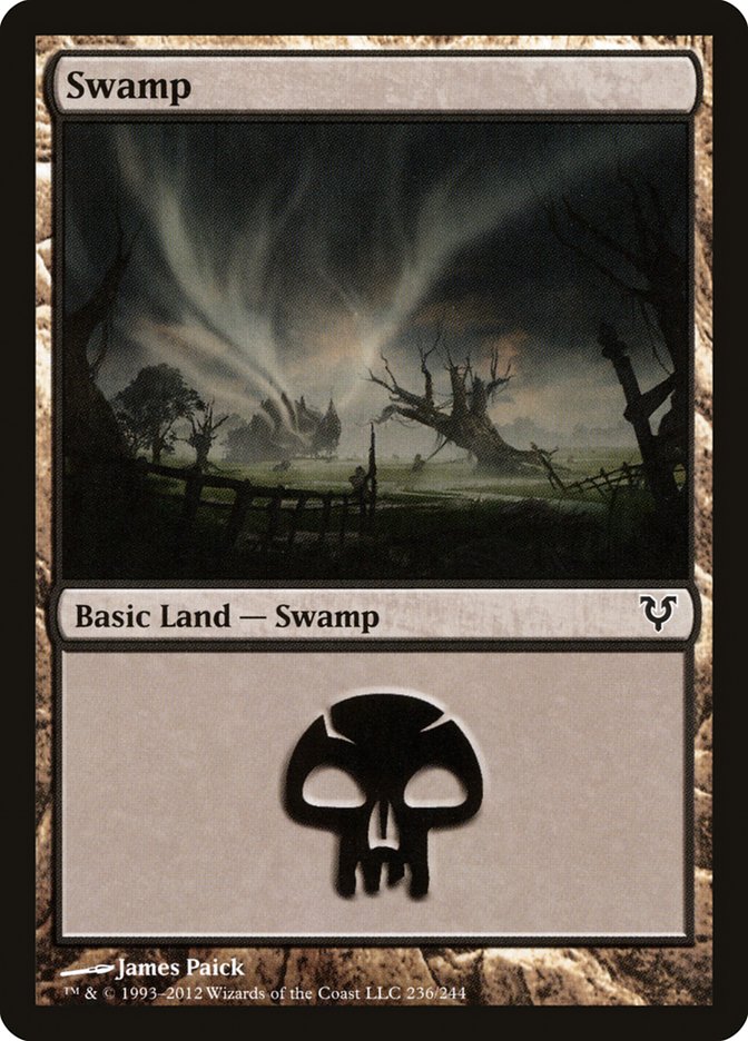 Swamp (236) [Avacyn Restored] | L.A. Mood Comics and Games