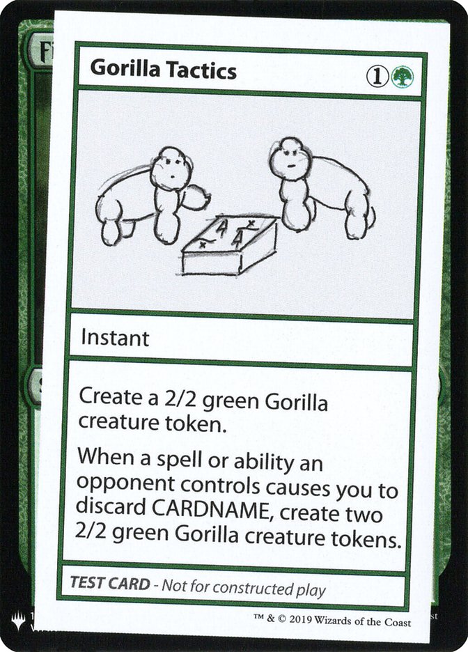 Gorilla Tactics [Mystery Booster Playtest Cards] | L.A. Mood Comics and Games