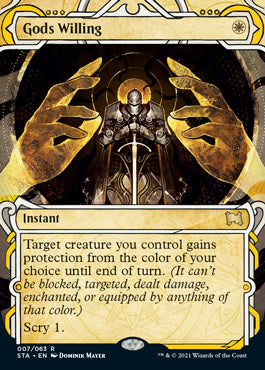 Gods Willing (Foil Etched) [Strixhaven: School of Mages Mystical Archive] | L.A. Mood Comics and Games