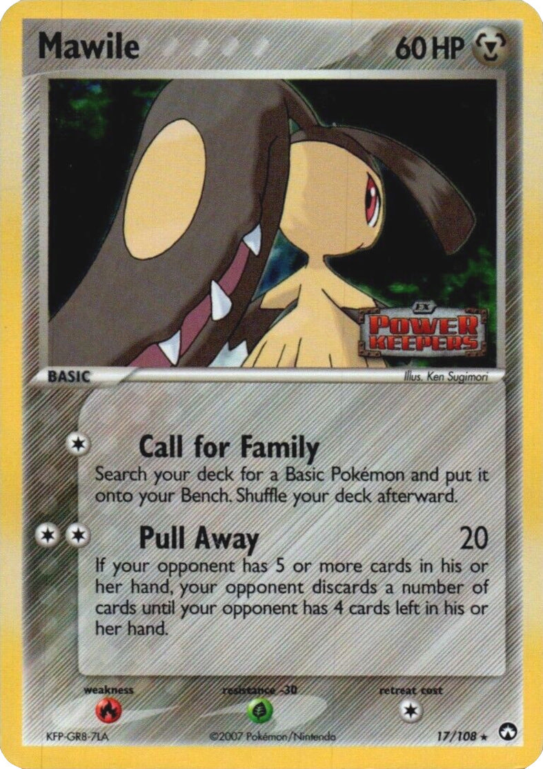 Mawile (17/108) (Stamped) [EX: Power Keepers] | L.A. Mood Comics and Games