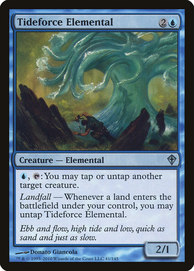 Tideforce Elemental [Worldwake] | L.A. Mood Comics and Games