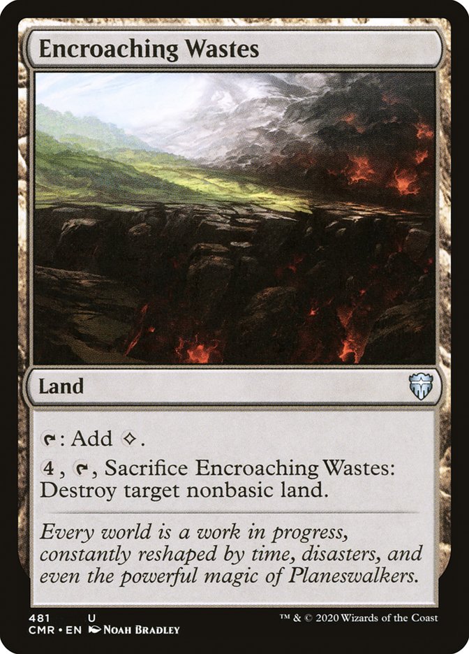 Encroaching Wastes [Commander Legends] | L.A. Mood Comics and Games