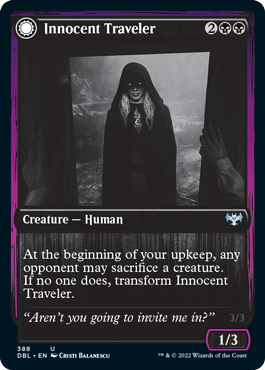 Innocent Traveler // Malicious Invader [Innistrad: Double Feature] | L.A. Mood Comics and Games