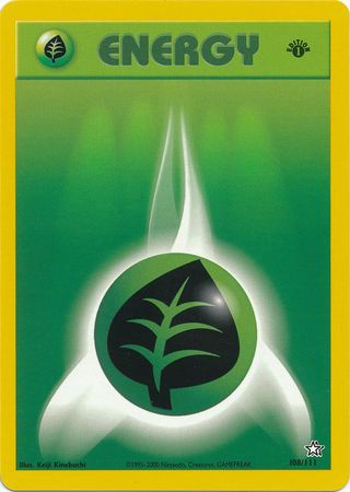 Grass Energy (108/111) [Neo Genesis Unlimited] | L.A. Mood Comics and Games