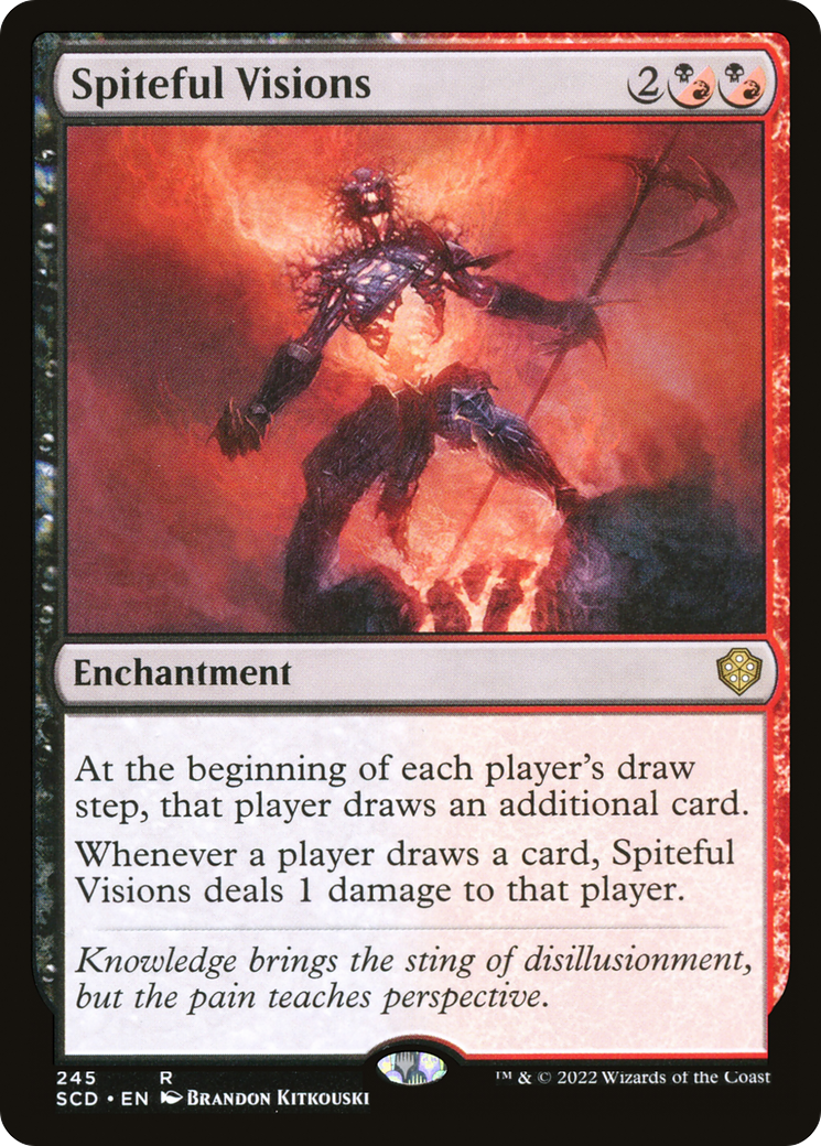 Spiteful Visions [Starter Commander Decks] | L.A. Mood Comics and Games