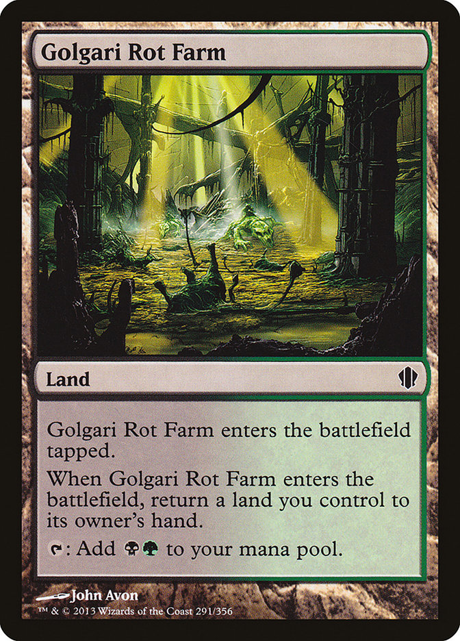 Golgari Rot Farm [Commander 2013] | L.A. Mood Comics and Games