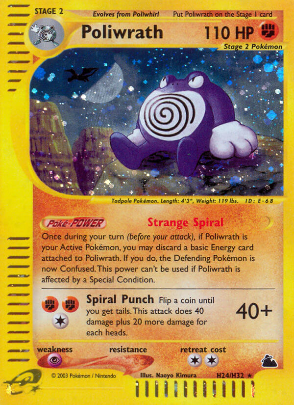 Poliwrath (H24/H32) [Skyridge] | L.A. Mood Comics and Games