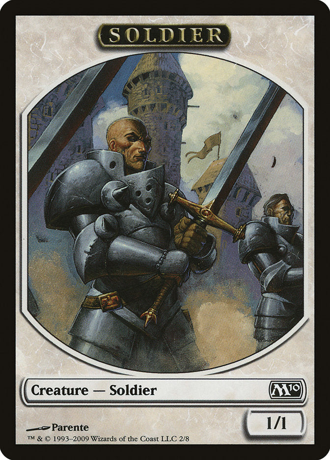 Soldier Token [Magic 2010 Tokens] | L.A. Mood Comics and Games