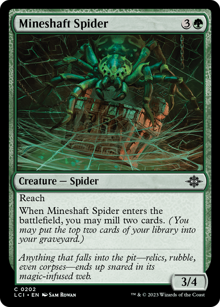 Mineshaft Spider [The Lost Caverns of Ixalan] | L.A. Mood Comics and Games