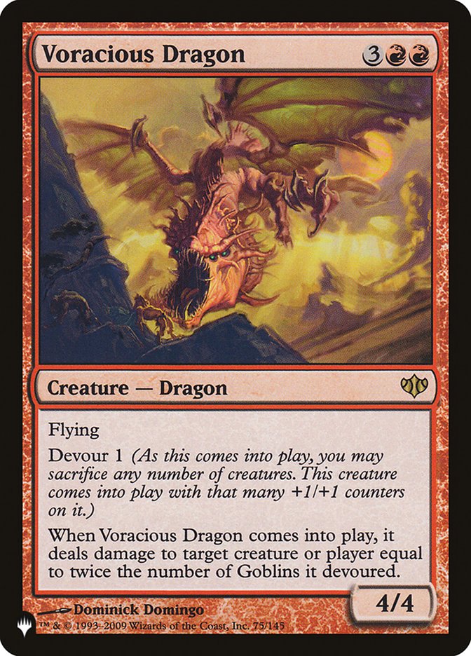 Voracious Dragon [The List] | L.A. Mood Comics and Games