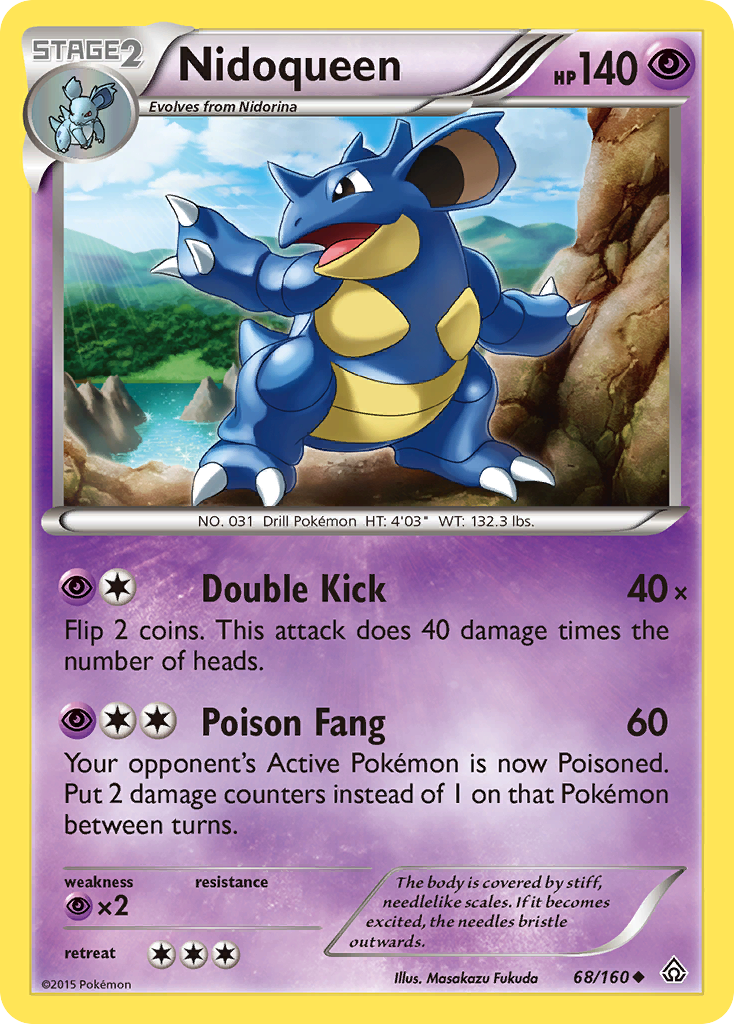 Nidoqueen (68/160) [XY: Primal Clash] | L.A. Mood Comics and Games