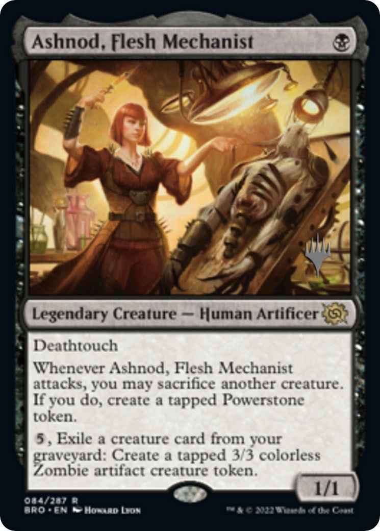 Ashnod, Flesh Mechanist (Promo Pack) [The Brothers' War Promos] | L.A. Mood Comics and Games