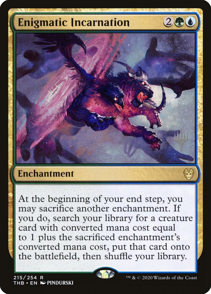 Enigmatic Incarnation (Promo Pack) [Theros Beyond Death Promos] | L.A. Mood Comics and Games