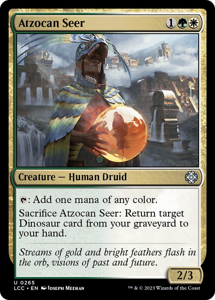 Atzocan Seer [The Lost Caverns of Ixalan Commander] | L.A. Mood Comics and Games