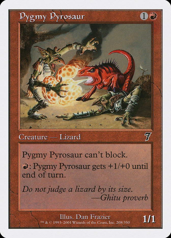 Pygmy Pyrosaur [Seventh Edition] | L.A. Mood Comics and Games