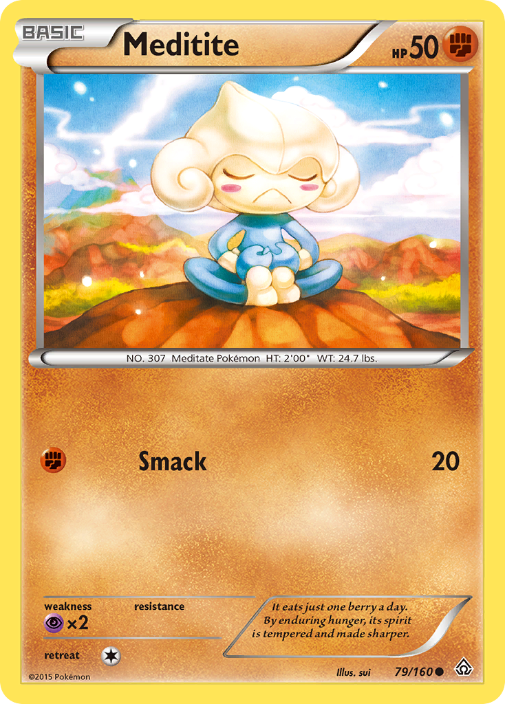 Meditite (79/160) [XY: Primal Clash] | L.A. Mood Comics and Games