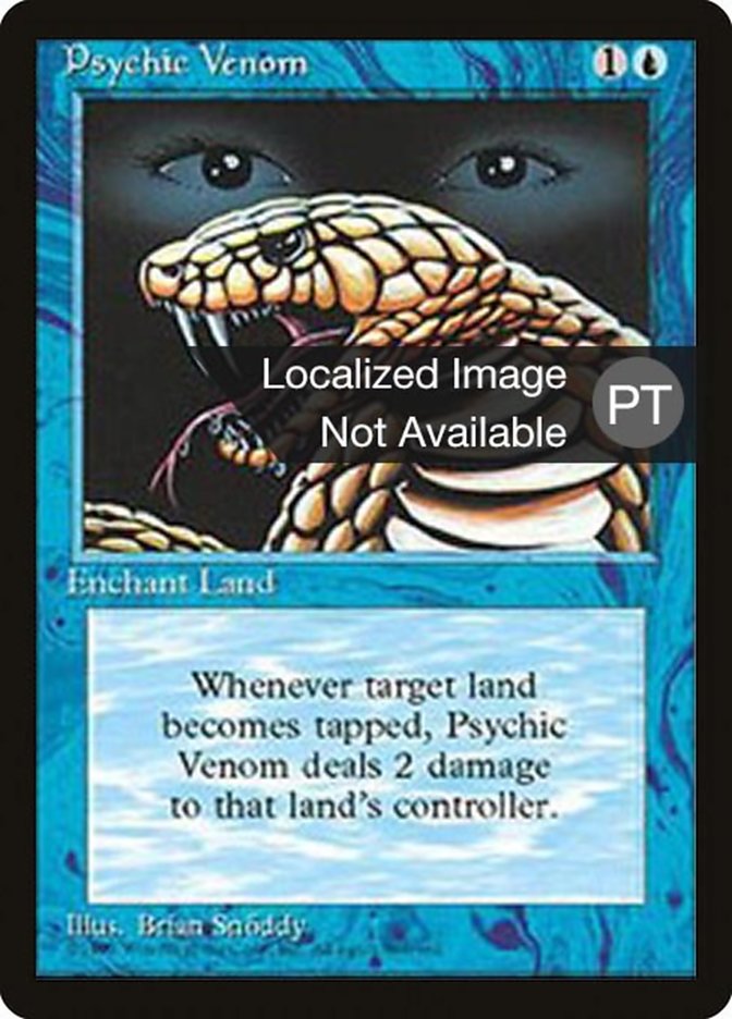 Psychic Venom [Fourth Edition (Foreign Black Border)] | L.A. Mood Comics and Games
