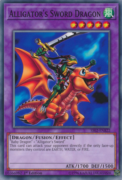 Alligator's Sword Dragon [SS02-ENB22] Common | L.A. Mood Comics and Games