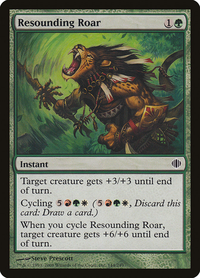 Resounding Roar [Shards of Alara] | L.A. Mood Comics and Games