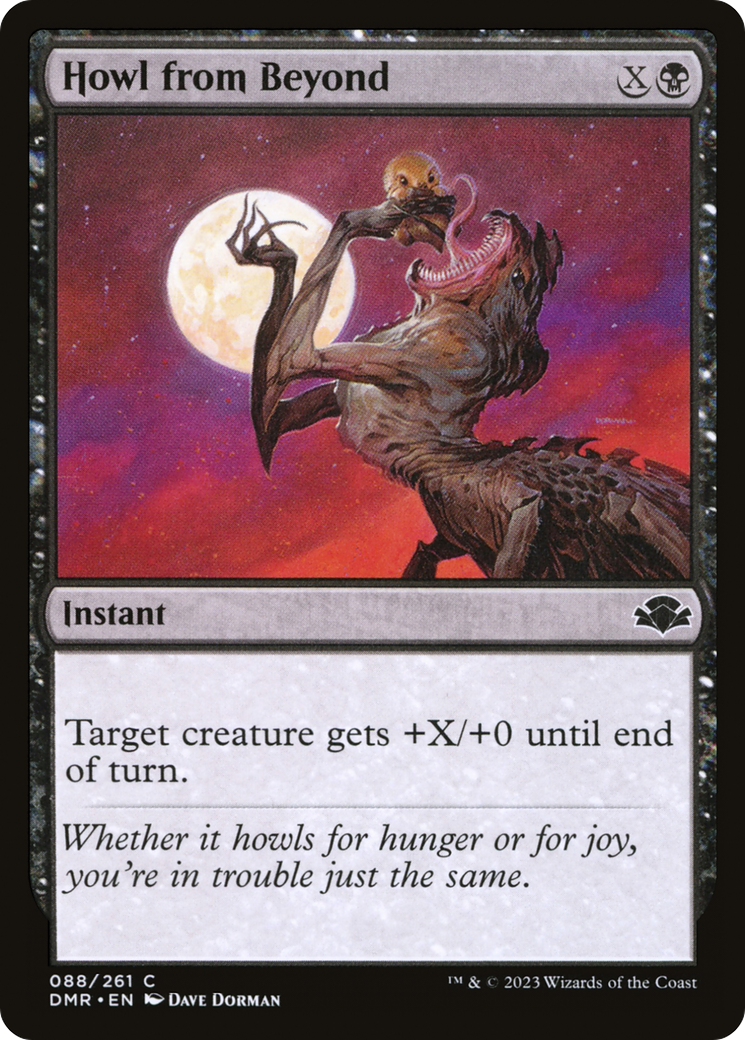 Howl from Beyond [Dominaria Remastered] | L.A. Mood Comics and Games