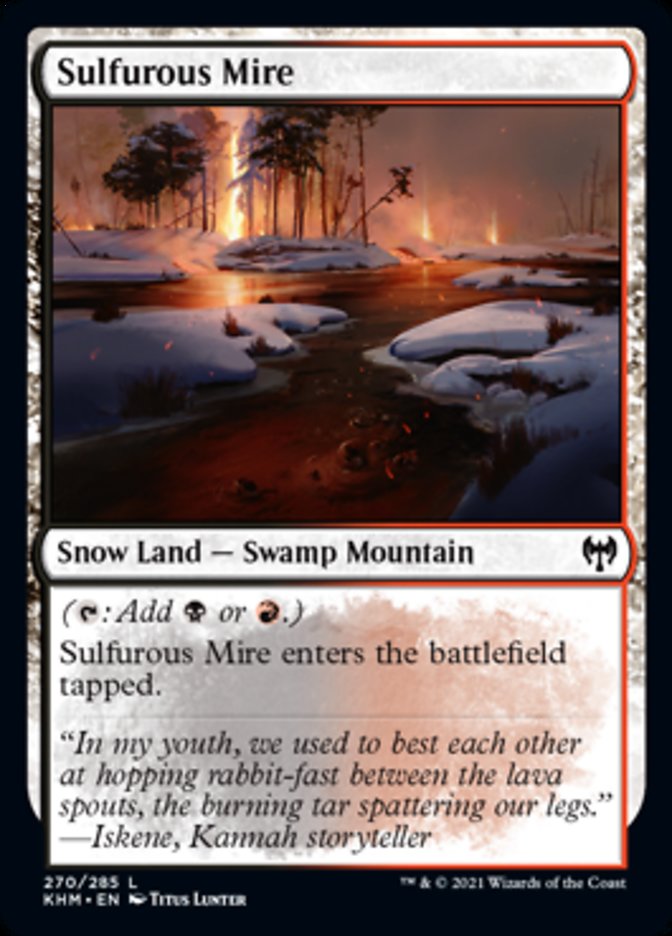Sulfurous Mire [Kaldheim] | L.A. Mood Comics and Games