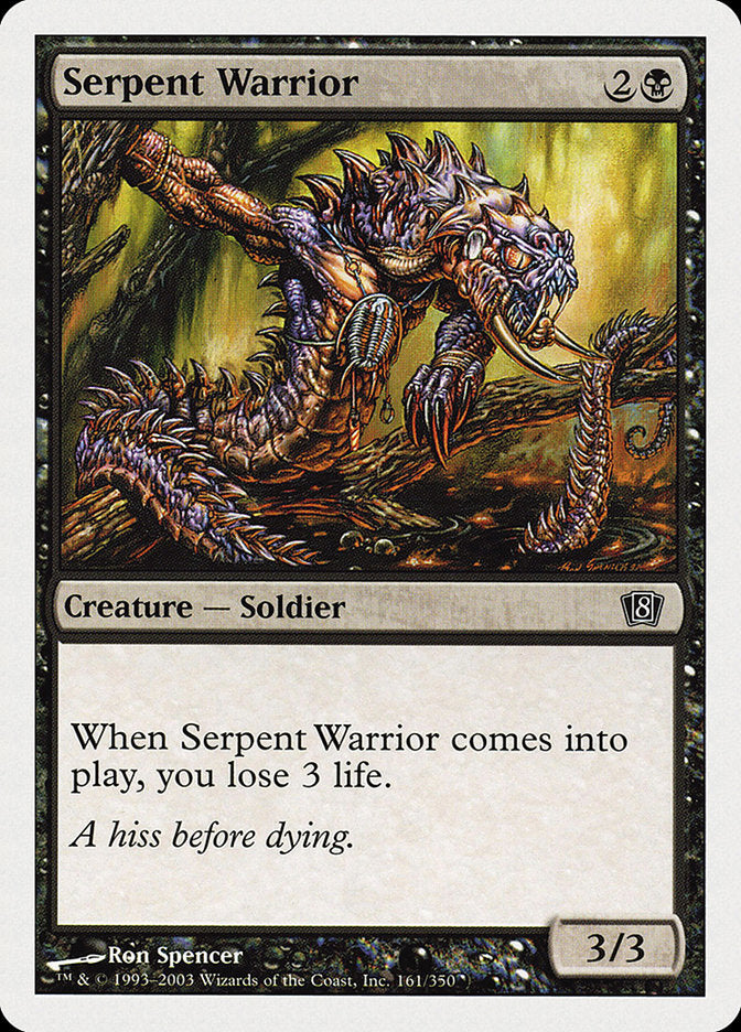 Serpent Warrior [Eighth Edition] | L.A. Mood Comics and Games