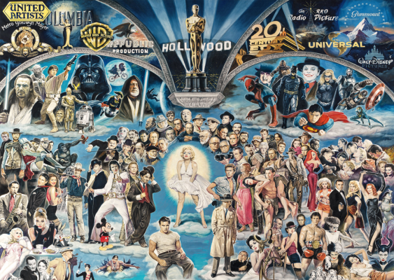 Hollywood, 1000 pcs | L.A. Mood Comics and Games