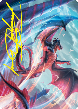 Galazeth Prismari Art Card (Gold-Stamped Signature) [Strixhaven: School of Mages Art Series] | L.A. Mood Comics and Games
