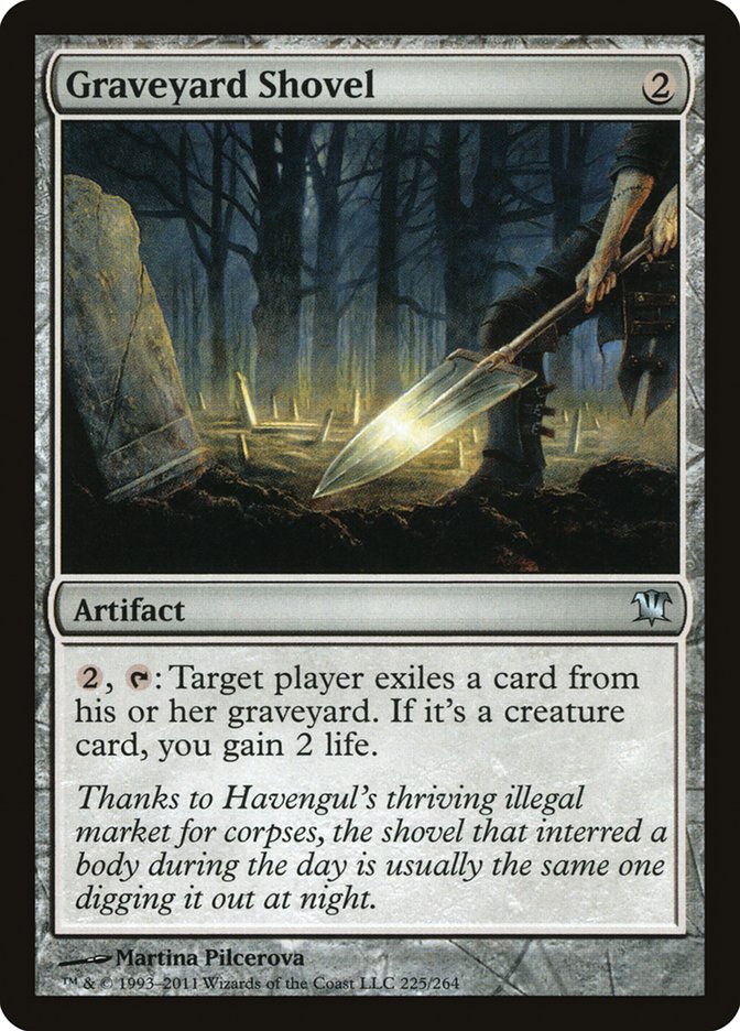 Graveyard Shovel [Innistrad] | L.A. Mood Comics and Games