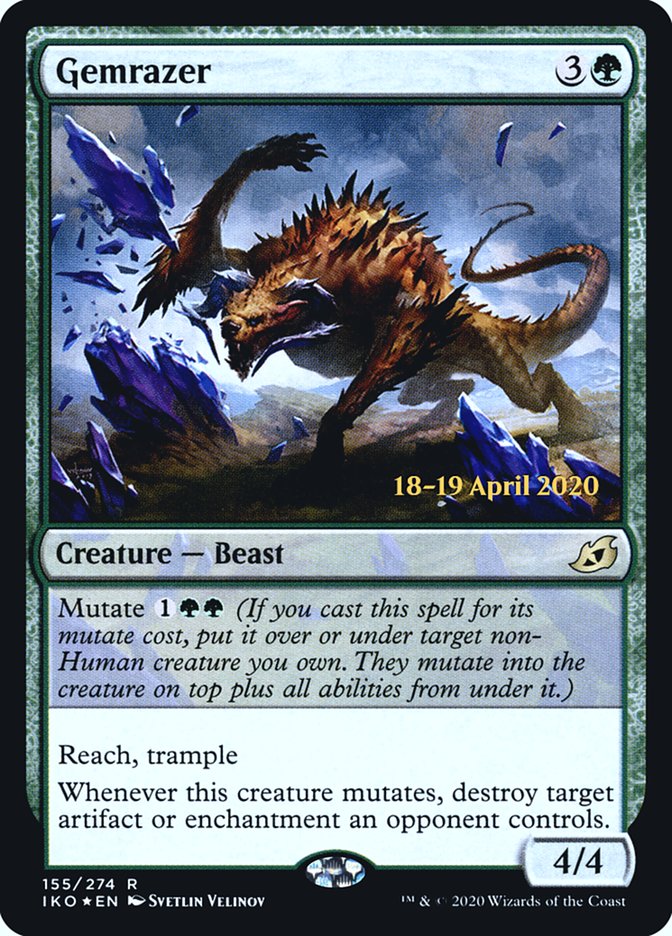 Gemrazer [Ikoria: Lair of Behemoths Prerelease Promos] | L.A. Mood Comics and Games