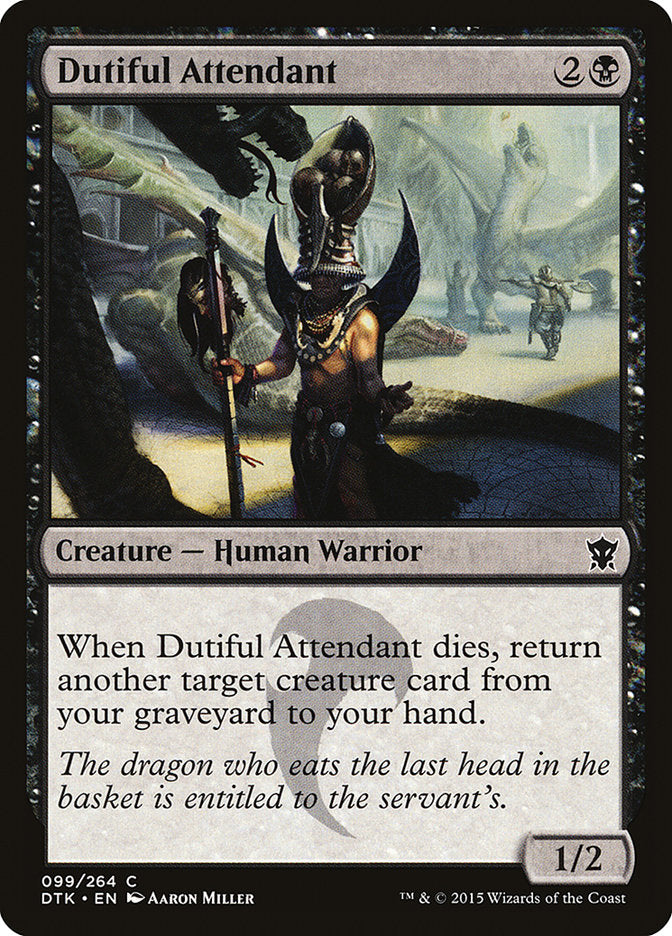 Dutiful Attendant [Dragons of Tarkir] | L.A. Mood Comics and Games