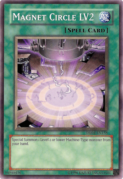 Magnet Circle LV2 [DR04-EN158] Common | L.A. Mood Comics and Games